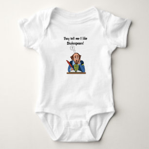 Ze zeggen dat ik Shakespeare leuk vind Romper