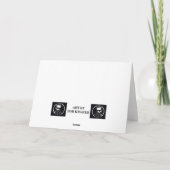 Ze zeggen dat lachen de beste remedie is... kaart (Achterkant)