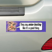 Ze zeggen 'Unie-Busting' alsof het een goed ding i Bumpersticker (Op auto)