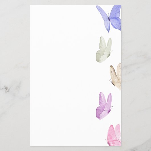 Ze zei dat hij Vrijgezellenfeest Game Butterfly ze Flyer (Achterkant)