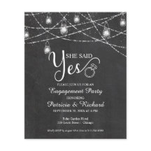 Ze zei dat ze een uitnodiging van de Rustige Engag