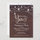 Ze zei dat ze een uitnodiging van de Rustige Engag (Voorkant)