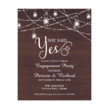 Ze zei dat ze een uitnodiging van de Rustige Engag