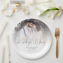 Ze zei dat ze het Verloving van de partijfoto's zo