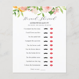 Ze zei dat ze Vrijgezellenfeest Game zei.