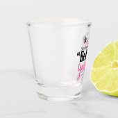 Ze zei 'Hell Yeah' Cowgirl Hoed ID927 Shot Glas (Links)