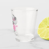 Ze zei 'Hell Yeah' Cowgirl Hoed ID927 Shot Glas (Rechts)