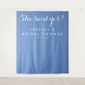 Ze zei ja achtergrond - Bruidsmeisjesfeest - Wandt Wandkleed (Voorkant)