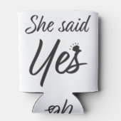 Ze zei ja blikjeskoeler (Achterkant)