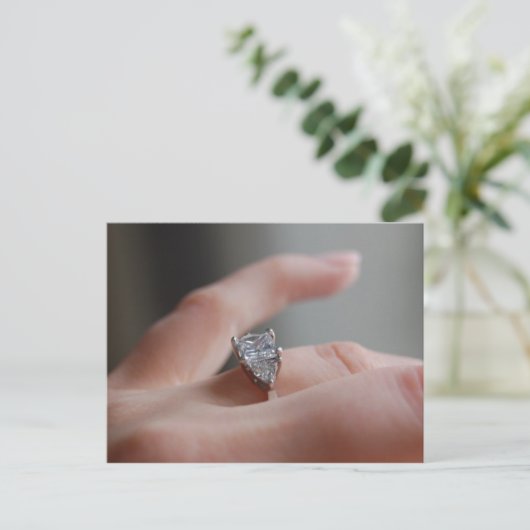 Ze zei "Ja" Briefkaart (Staand voorkant)