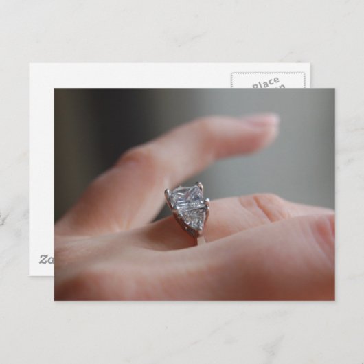 Ze zei "Ja" Briefkaart (Voorkant / Achterkant)