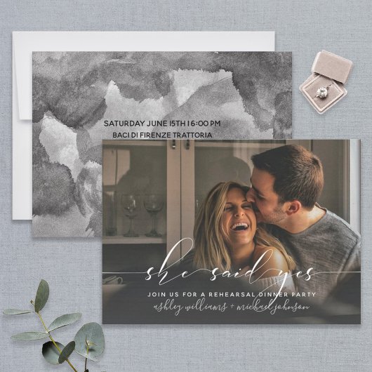 ZE ZEI JA | Calligrafie-repetitie - uitnodiging