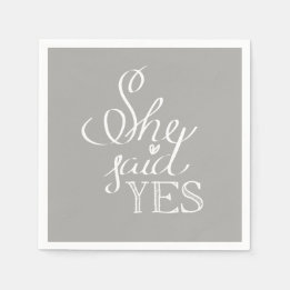 Ze zei JA Cocktail servetten