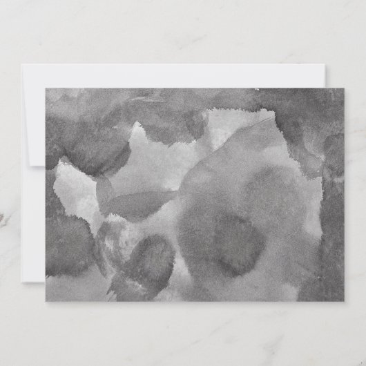 Ze zei ja dat de Calligrafie Engagement Party uitn Kaart (Achterkant)