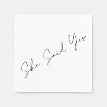 Ze zei ja, Elegant Typografie