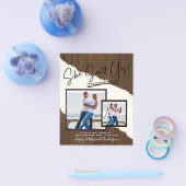 Ze zei ja - Foto Engagement Party nodigde uit Flyer (Enkel)