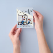 Ze zei ja - Foto Engagement Party nodigde uit Flyer (Hand)