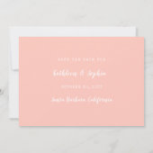 Ze zei ja | Foto van Gay Lesbian Save The Date (Achterkant)