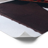 Ze zei ja Foto Verloving aankondiging Poster (Hoek)