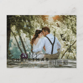 Ze zei ja, Kerstmis Feestdagenkaart