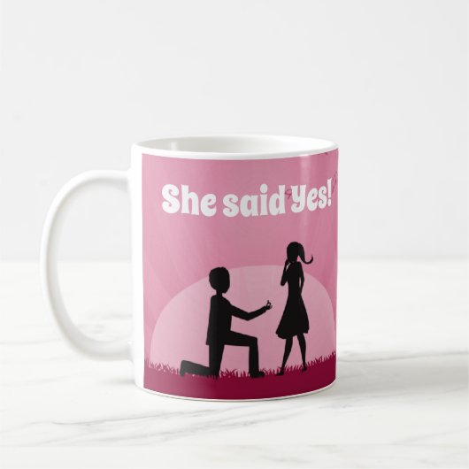 Ze zei ja! koffiemok (Links)