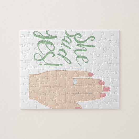 Ze zei ja legpuzzel (Horizontaal)