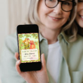 Ze zei ja  LGBTQ Save the date card Kaart