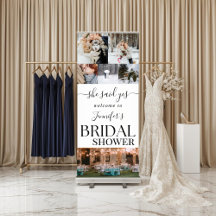 Ze zei ja modern 6 foto collage Vrijgezellenfeest