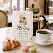 Ze Zei Ja Parisiaanse Bruidsbrunch Uitnodiging