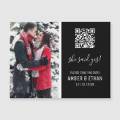 Ze zei ja! QR het Malplaatje van de CodeFoto spare (Voorkant)