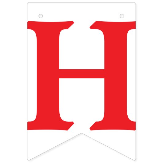 ZE ZEI JA, rode tekst - diamanten ring, hart + pij Vlaggetjes (Tweede vlag)