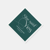 Ze zei ja tegen de Groenen Servet (Hoek)