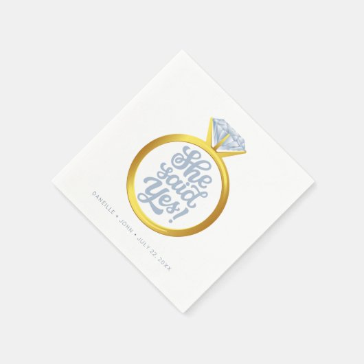 Ze zei ja tegen de wedstrijd servet (Hoek)