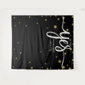 ze zei ja trouwfoto Booth backdrop banner Wandkleed (Voorkant (horizontaal))