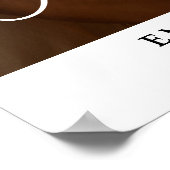 Ze zei ja verlovingsfeest foto welkomstbord poster (Hoek)