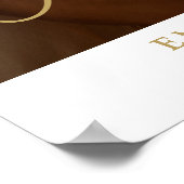 Ze zei ja verlovingsfeest foto welkomstbord poster (Hoek)