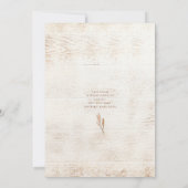 Ze zei ja Vrijgezellenfeest van Rustic Greenery Kaart (Achterkant)