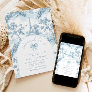 Ze zei Oui Frans romantisch vrijgezellenfeest Kaart