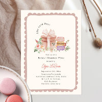 Ze zei oui Franse Macaron Bruidsfeest Schelp
