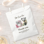 Ze zei oui Paris Bruidsmeisjesfeest Parisian Brunc Bedankzakje (Geknipt)