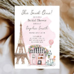 Ze zei Oui Parisian Frans Vrijgezellenfeest Kaart<br><div class="desc">EVE A waterverf Paris French Cafe Threaditation! Ontworpen om aan te sluiten bij ons collectie met het Franse Cafe-thema Parijs. EVE dit ontwerp met uw gegevens gemakkelijk te PERSONALISEREN via de knop "AANGEPAST"! EVE Als u MATCHING ITEMS wilt coördineren, raadpleegt u ons bijbehorende collectie of winkel. Hebt u vragen over...</div>