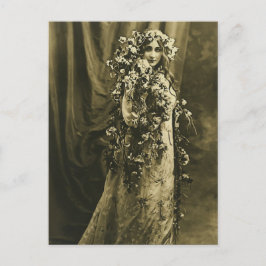 Ze zei wat je ziet briefkaart