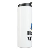 Ze zei wat? Thermische tumbler Thermosbeker (Gedraaid links)