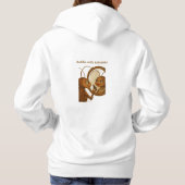 Ze zei zelfzorg, geen ongediertebestrijding Hoodie (Achterkant)