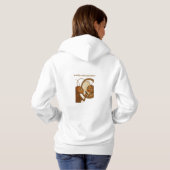 Ze zei zelfzorg, geen ongediertebestrijding Hoodie (Achterkant volledig)