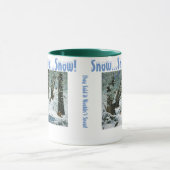 Ze zeiden dat het niet zou sneeuwen Mok (Midden)