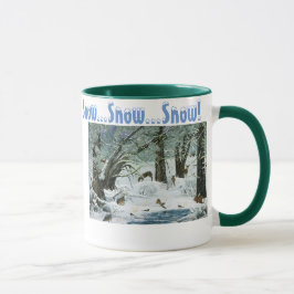 Ze Zeiden Dat Het Niet Zou Sneeuwen Mok
