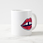 Ze zeiden dat ze gek waren. grote koffiekop (Voorkant rechts)