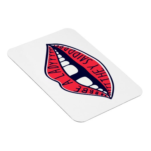 Ze zeiden dat ze gek waren. magneet (Rechterzijde)