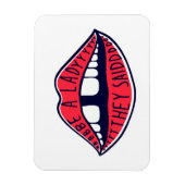 Ze zeiden dat ze gek waren. magneet (Verticaal)